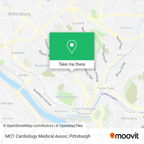MCT Cardiology Medical Assoc map