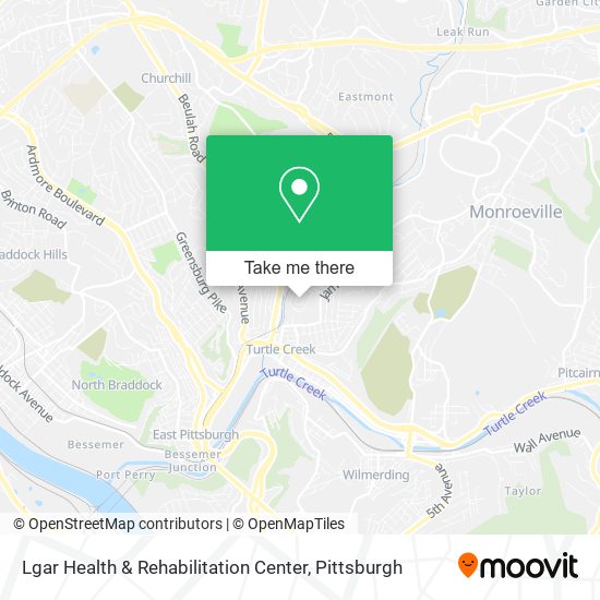 Mapa de Lgar Health & Rehabilitation Center