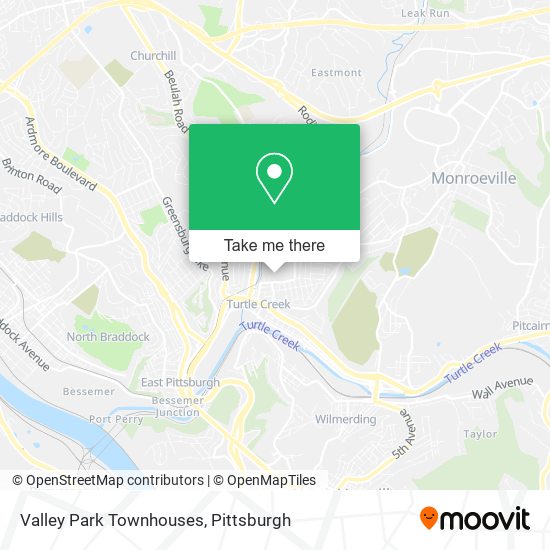 Valley Park Townhouses map