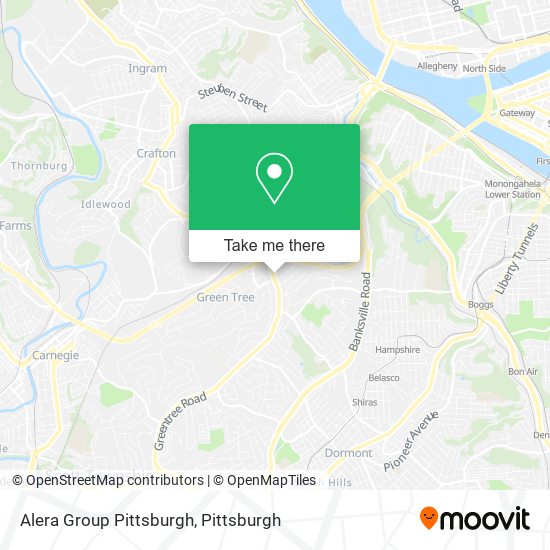 Mapa de Alera Group Pittsburgh