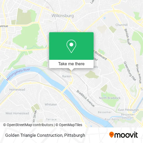Golden Triangle Construction map