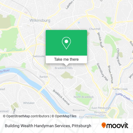 Mapa de Building Wealth Handyman Services