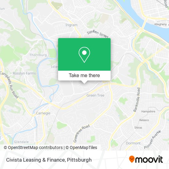 Civista Leasing & Finance map