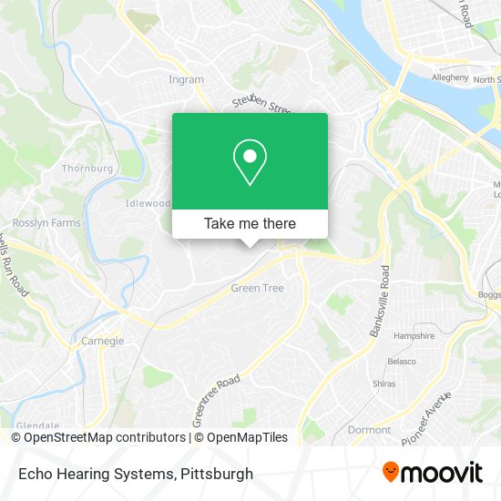 Echo Hearing Systems map