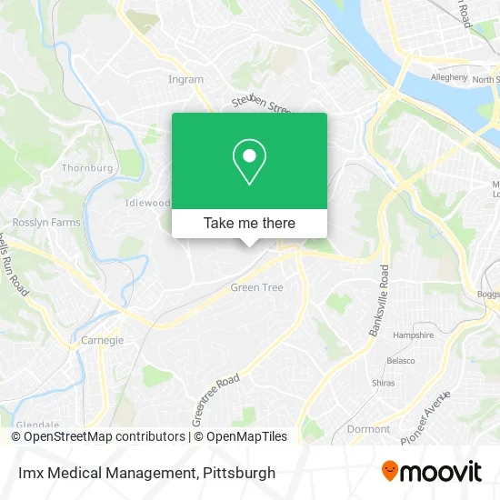 Imx Medical Management map