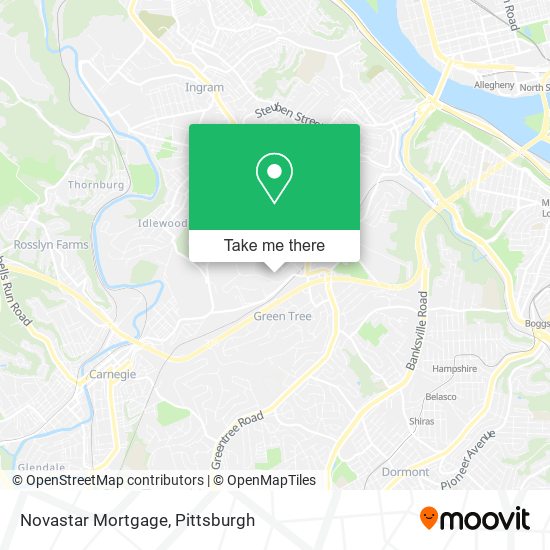 Novastar Mortgage map