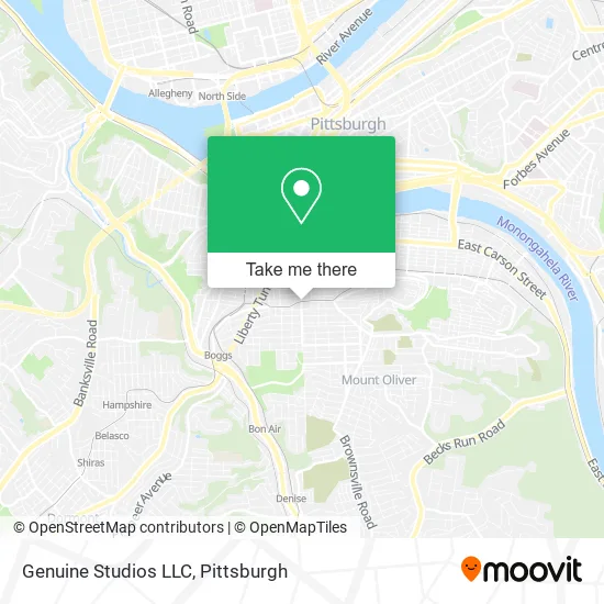 Genuine Studios LLC map