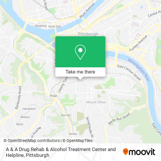 Mapa de A & A Drug Rehab & Alcohol Treatment Center and Helpline