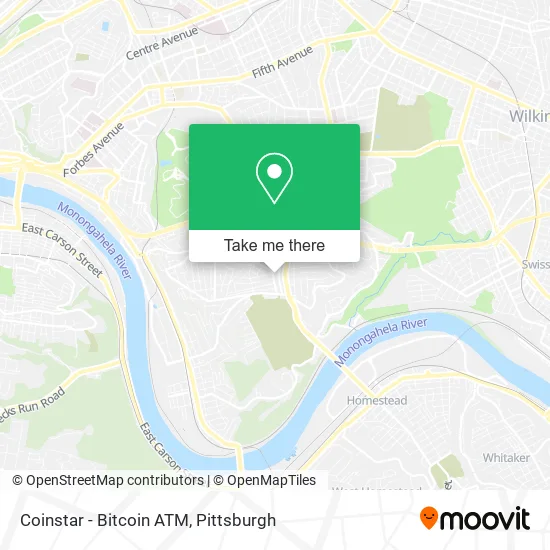 Coinstar - Bitcoin ATM map