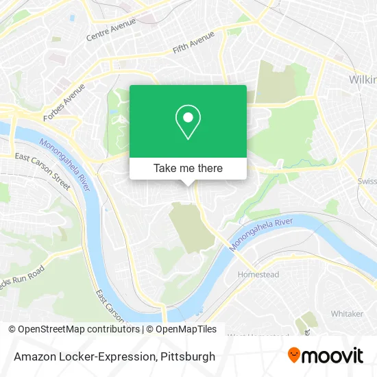 Amazon Locker-Expression map
