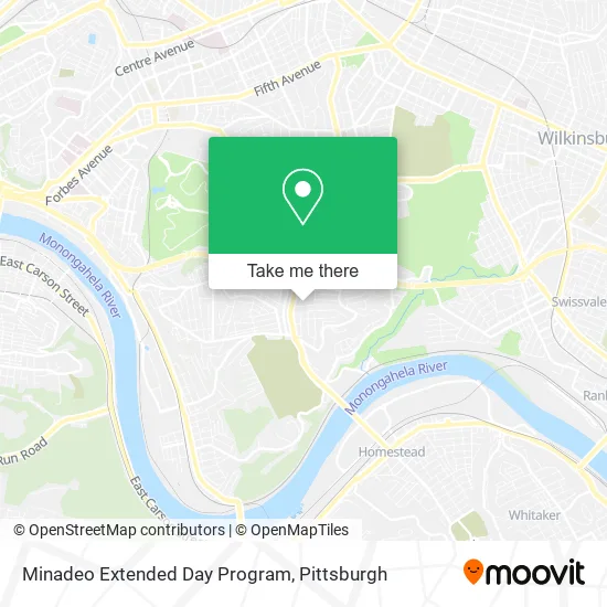 Minadeo Extended Day Program map