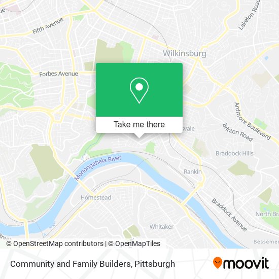 Mapa de Community and Family Builders