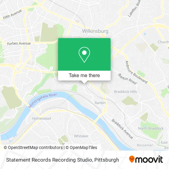 Statement Records Recording Studio map