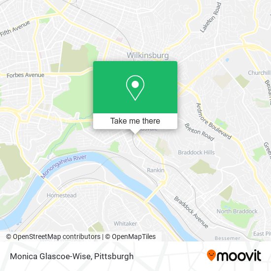 Monica Glascoe-Wise map