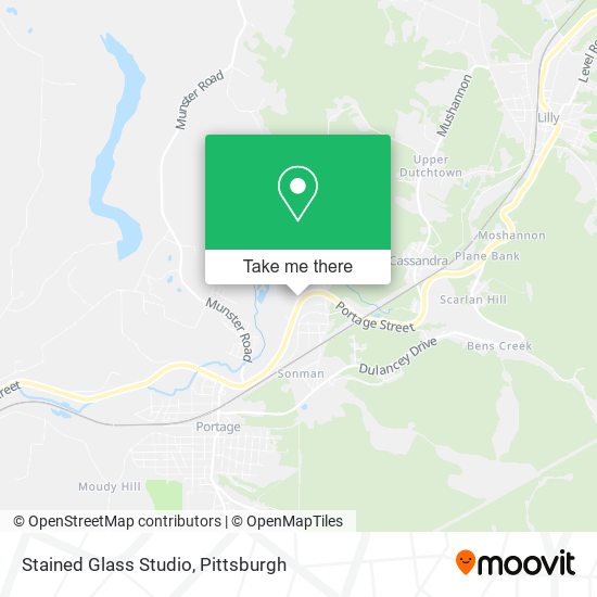 Mapa de Stained Glass Studio