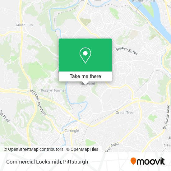 Commercial Locksmith map