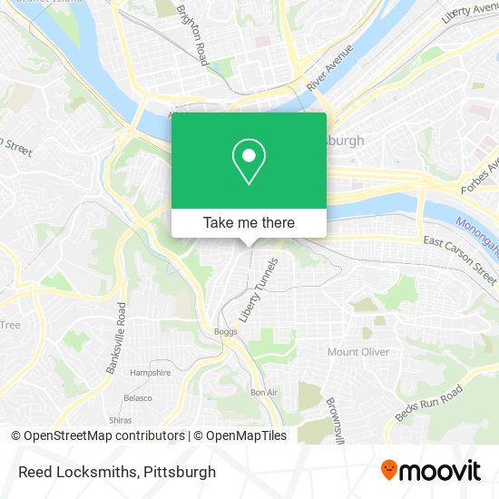 Reed Locksmiths map