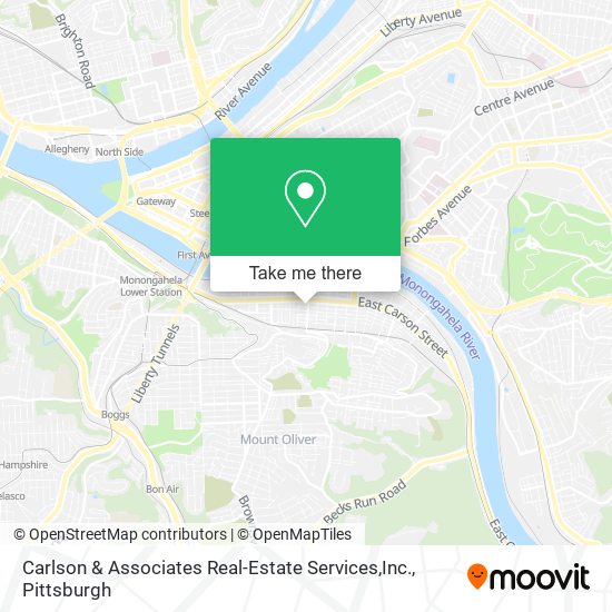 Carlson & Associates Real-Estate Services,Inc. map
