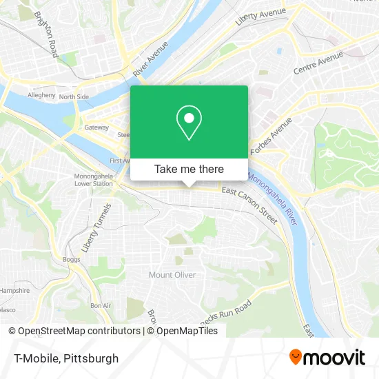 T-Mobile map