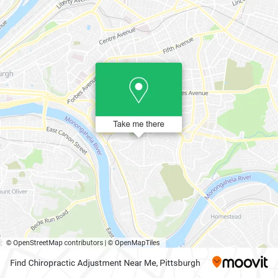 Find Chiropractic Adjustment Near Me map