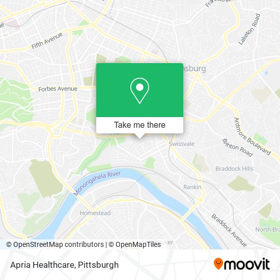 Apria Healthcare map