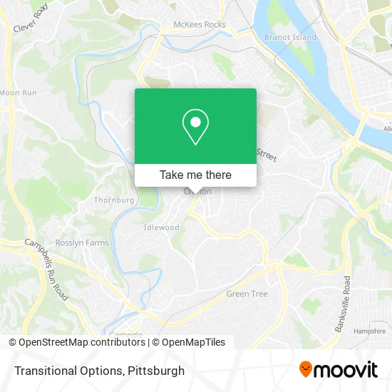 Transitional Options map