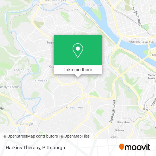 Harkins Therapy map