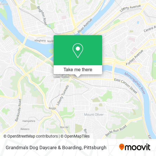 Mapa de Grandma's Dog Daycare & Boarding