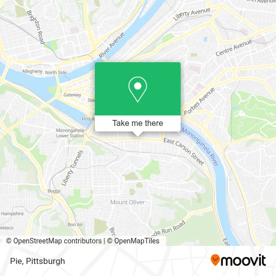 Pie map