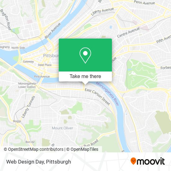 Web Design Day map