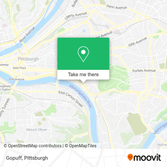 Gopuff map
