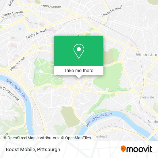 Boost Mobile map