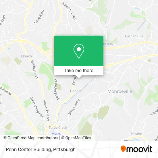 Penn Center Building map