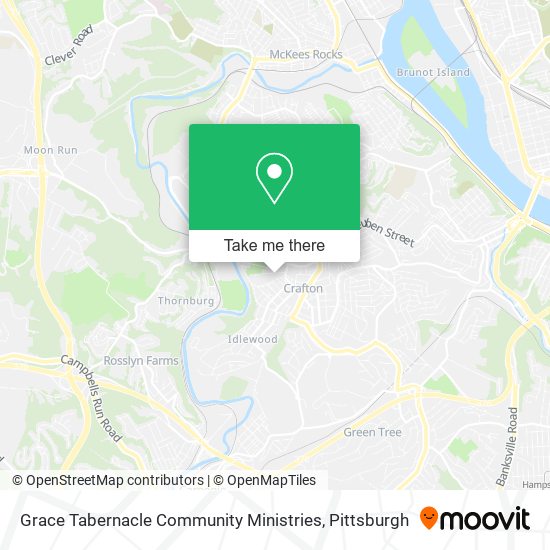 Grace Tabernacle Community Ministries map