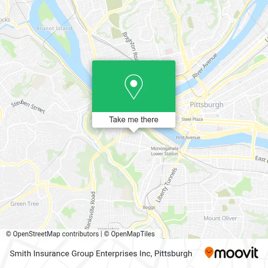 Smith Insurance Group Enterprises Inc map