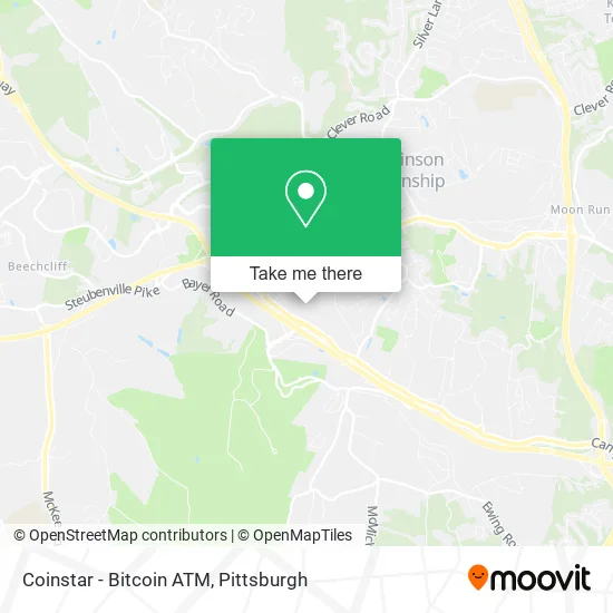 Coinstar - Bitcoin ATM map