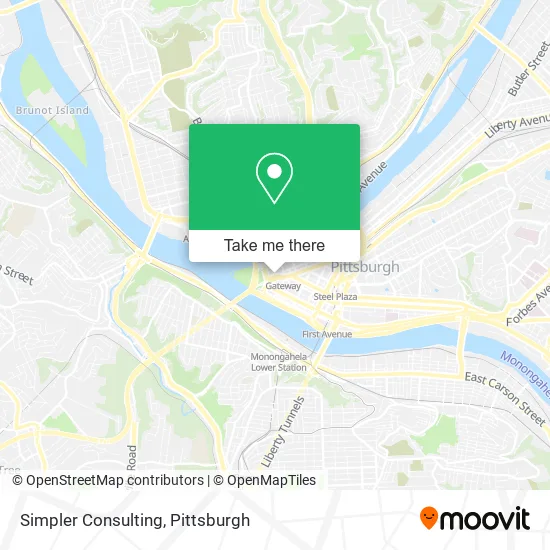 Simpler Consulting map