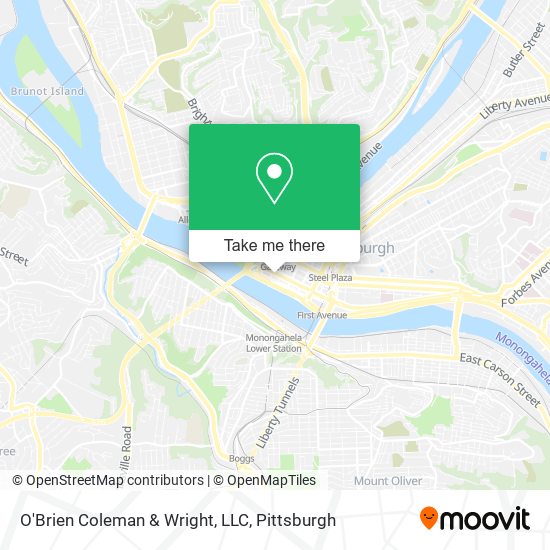 O'Brien Coleman & Wright, LLC map