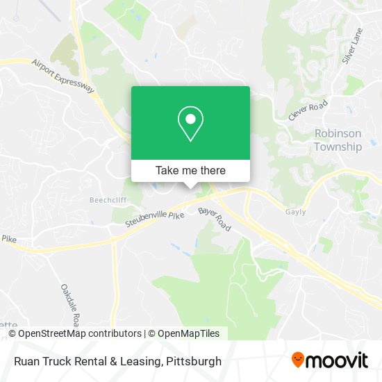 Ruan Truck Rental & Leasing map