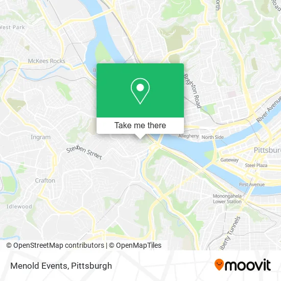 Menold Events map