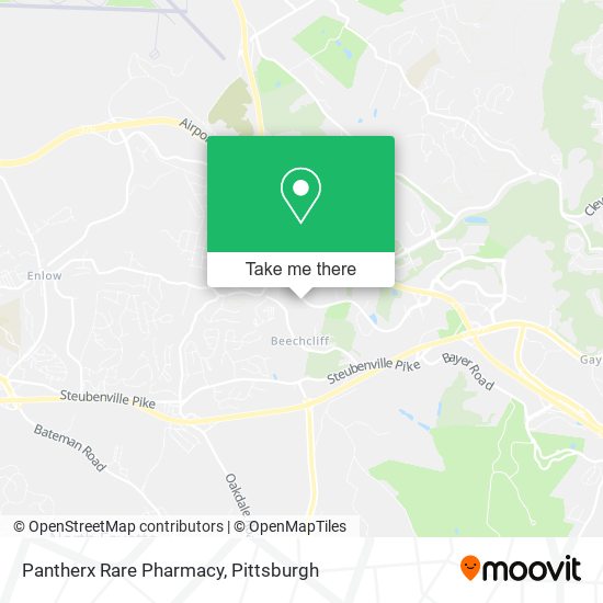 Mapa de Pantherx Rare Pharmacy