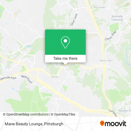 Mapa de Mane Beauty Lounge