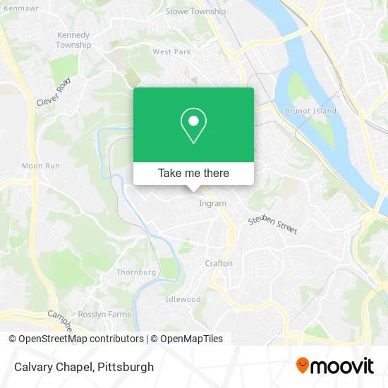 Calvary Chapel map