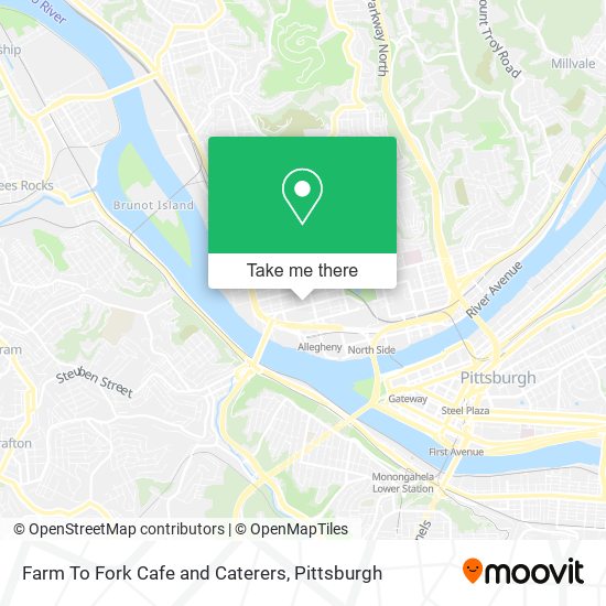 Farm To Fork Cafe and Caterers map