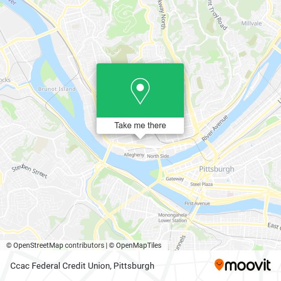 Ccac Federal Credit Union map