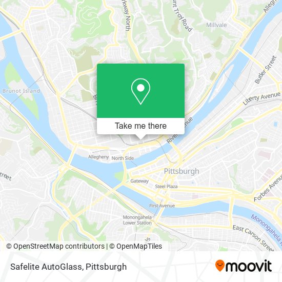 Safelite AutoGlass map