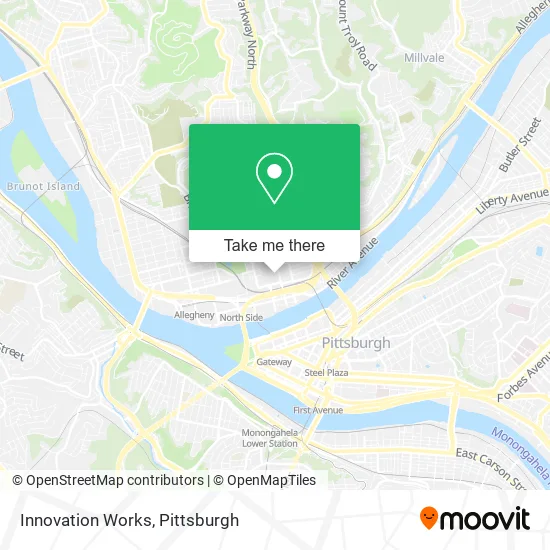 Innovation Works map