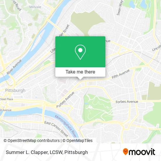 Summer L. Clapper, LCSW map