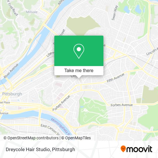 Dreycole Hair Studio map