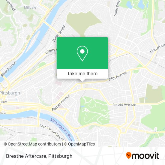 Breathe Aftercare map